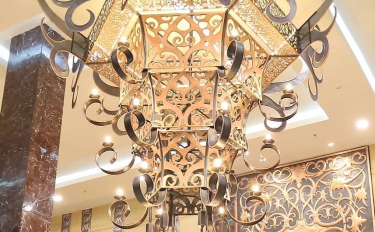  Lampu Tembaga Hotel M Bahalap Palangkaraya